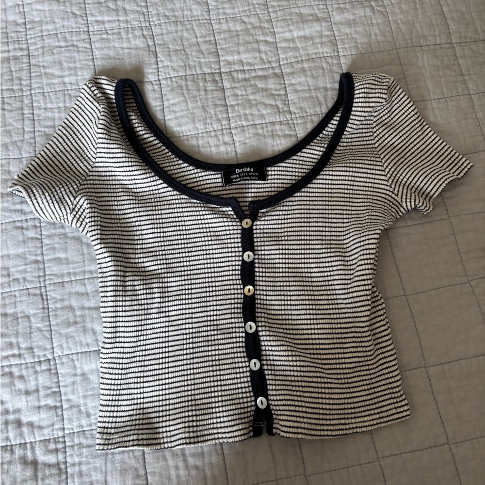 Cropped T shirt